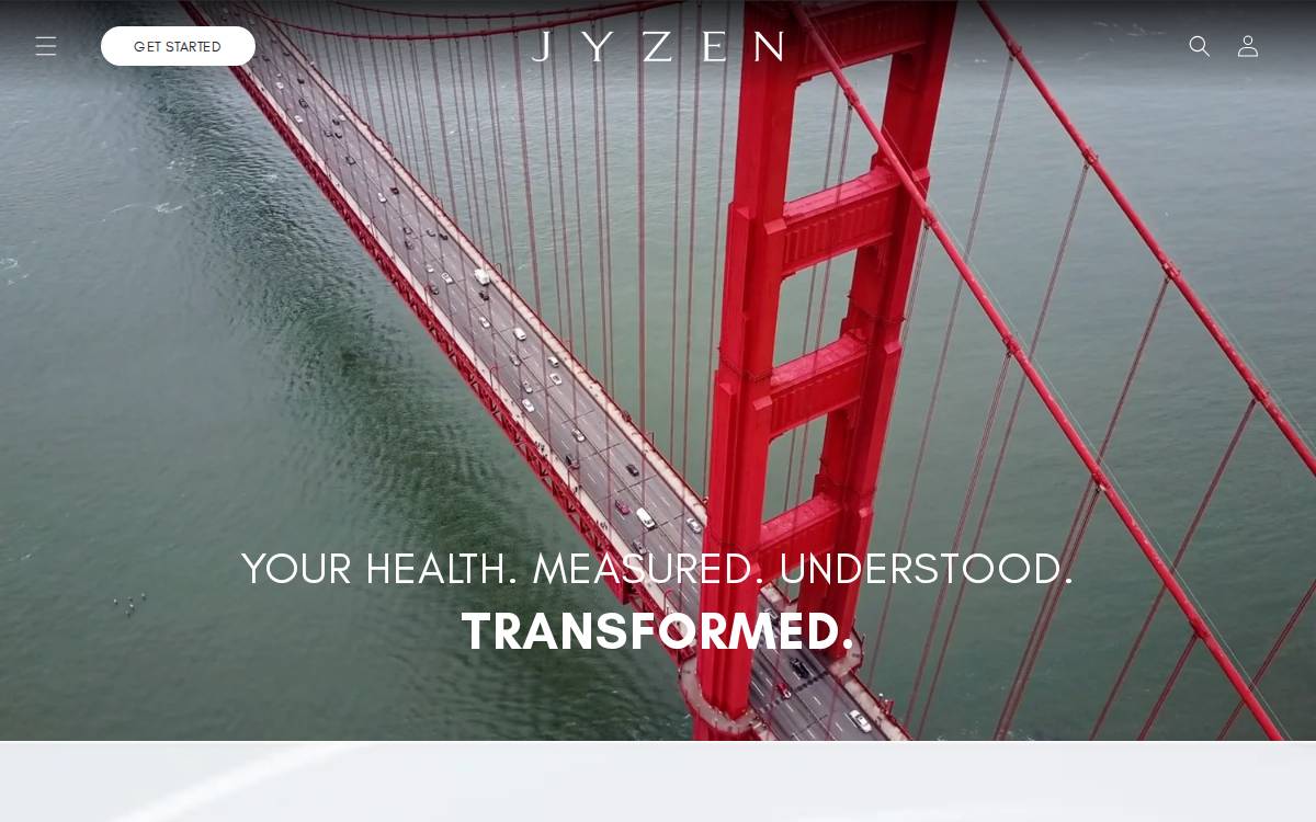 Jyzen Labs website preview