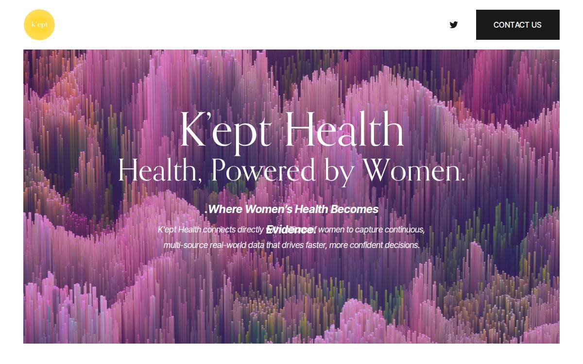 K'ept Health website preview