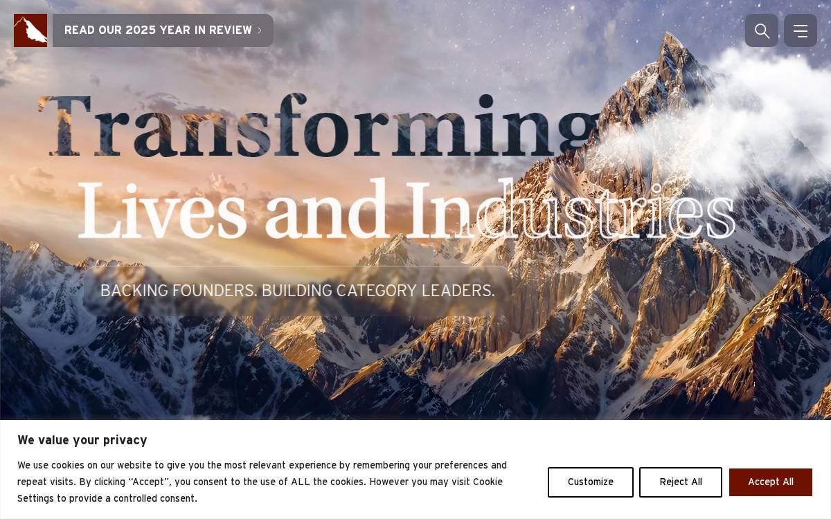 K1 Investments website preview