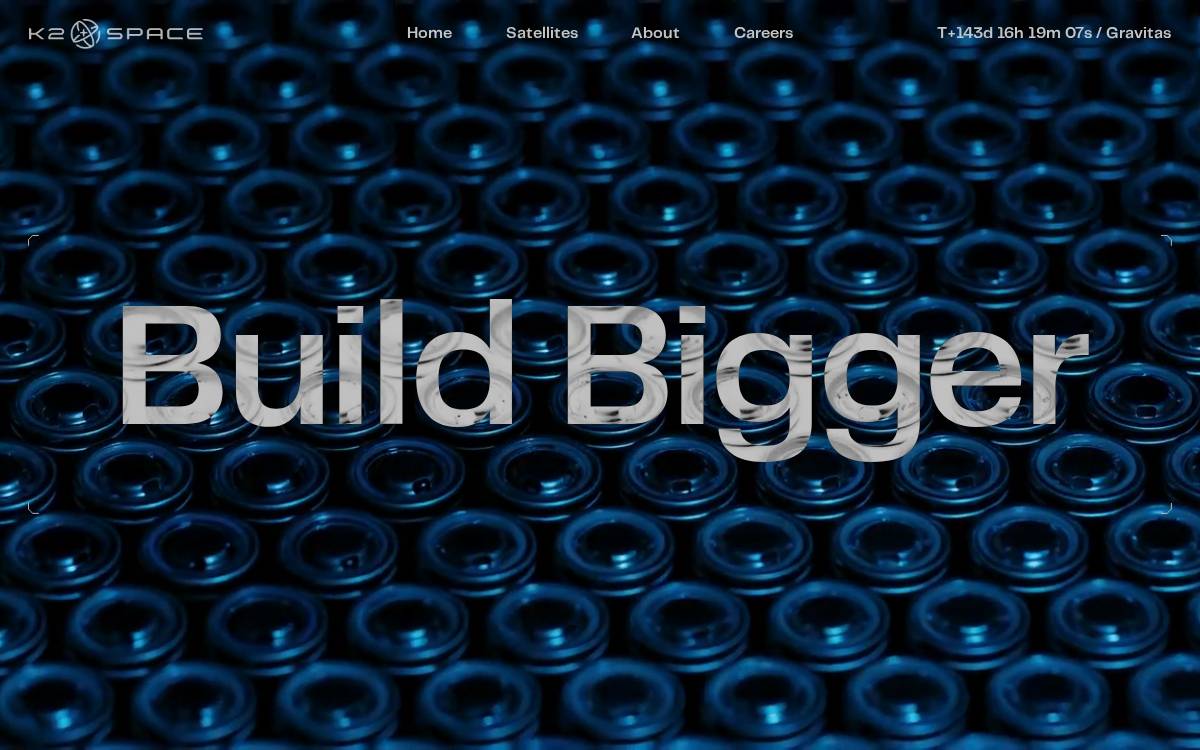K2 website preview