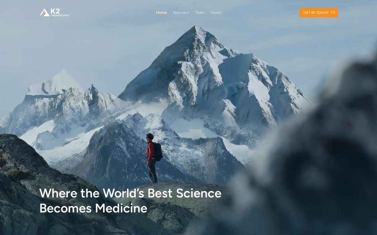 K2 website preview