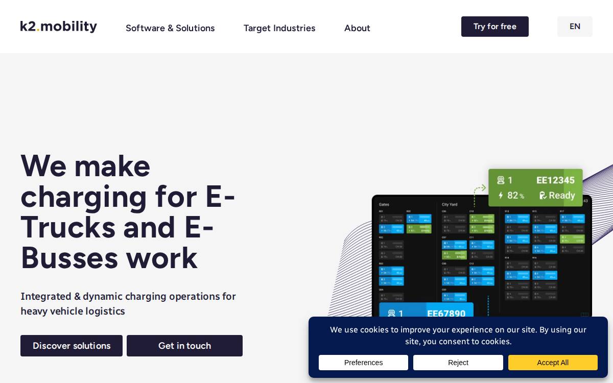 K2 Mobility GmbH website preview