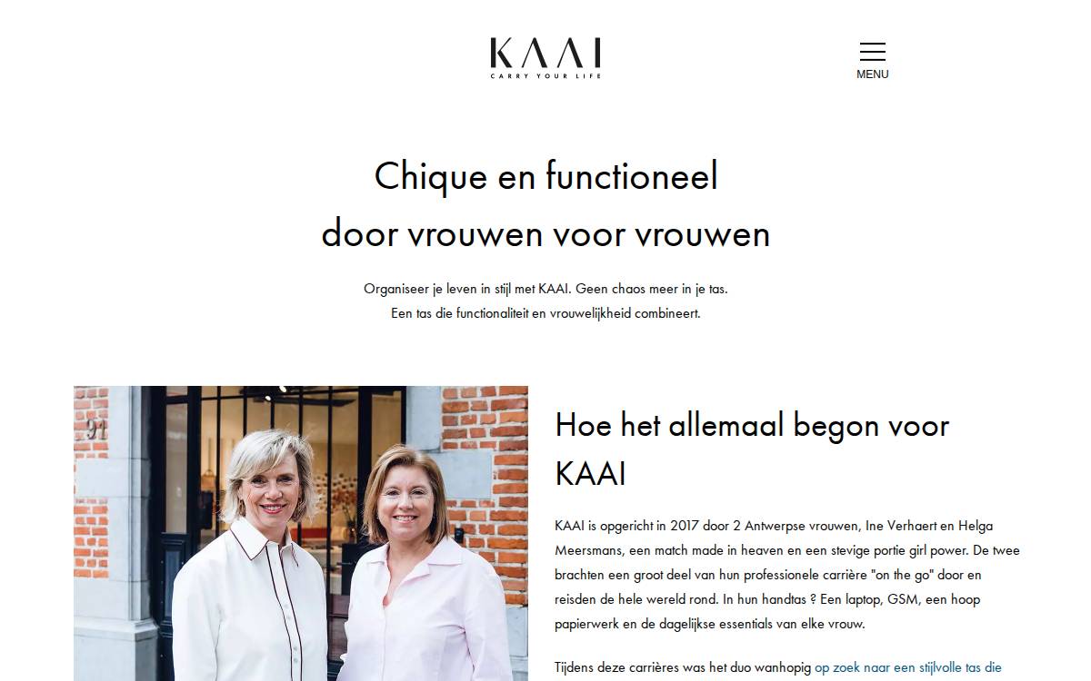 KAAI website preview