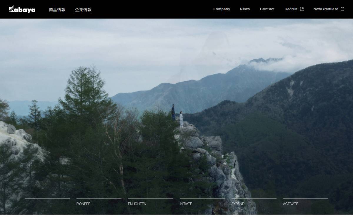 Kabaya Foods website preview