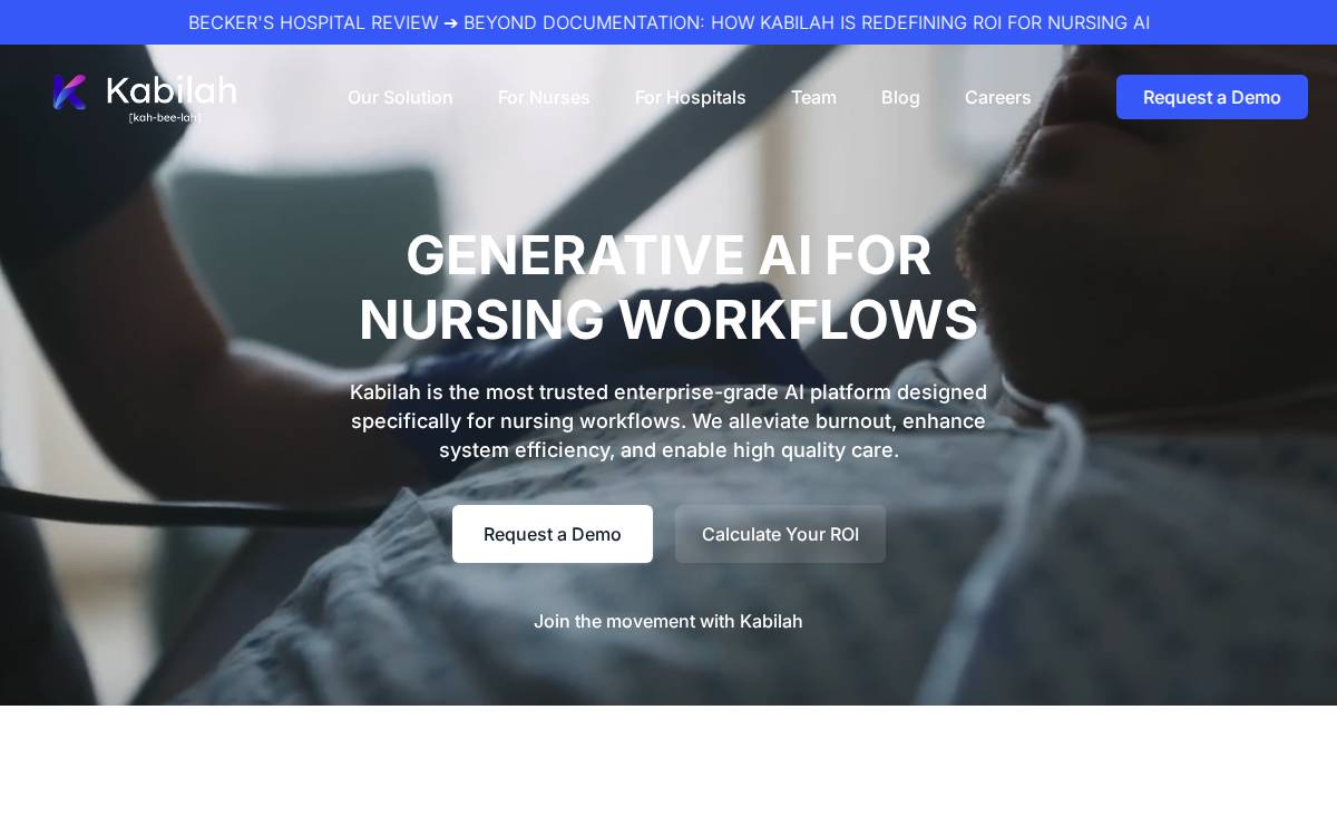 Kabilah website preview