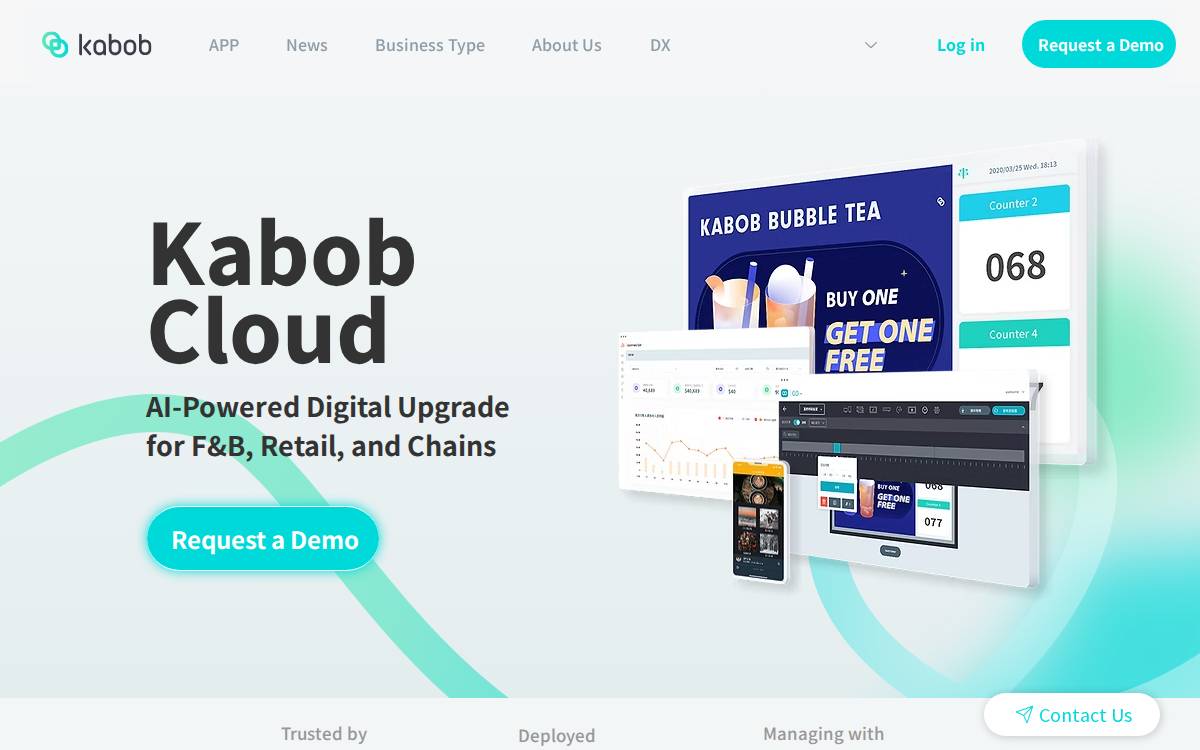 Kabob website preview