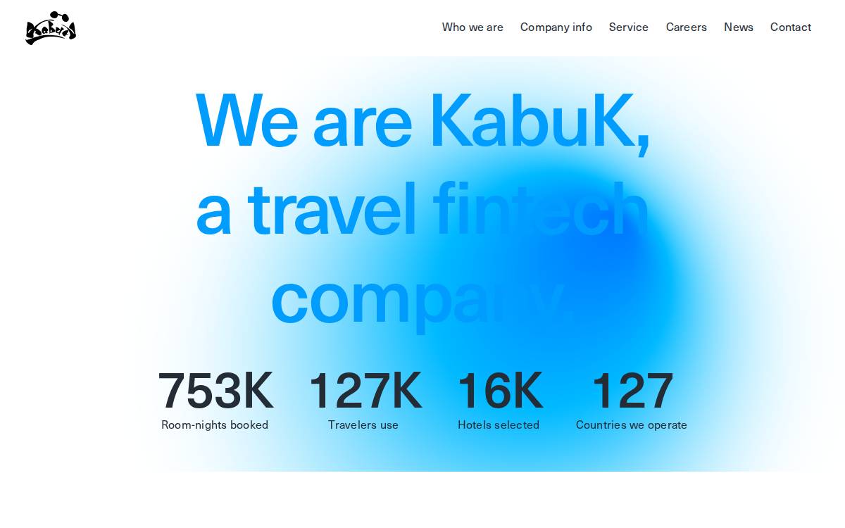 Kabuk International Inc. website preview