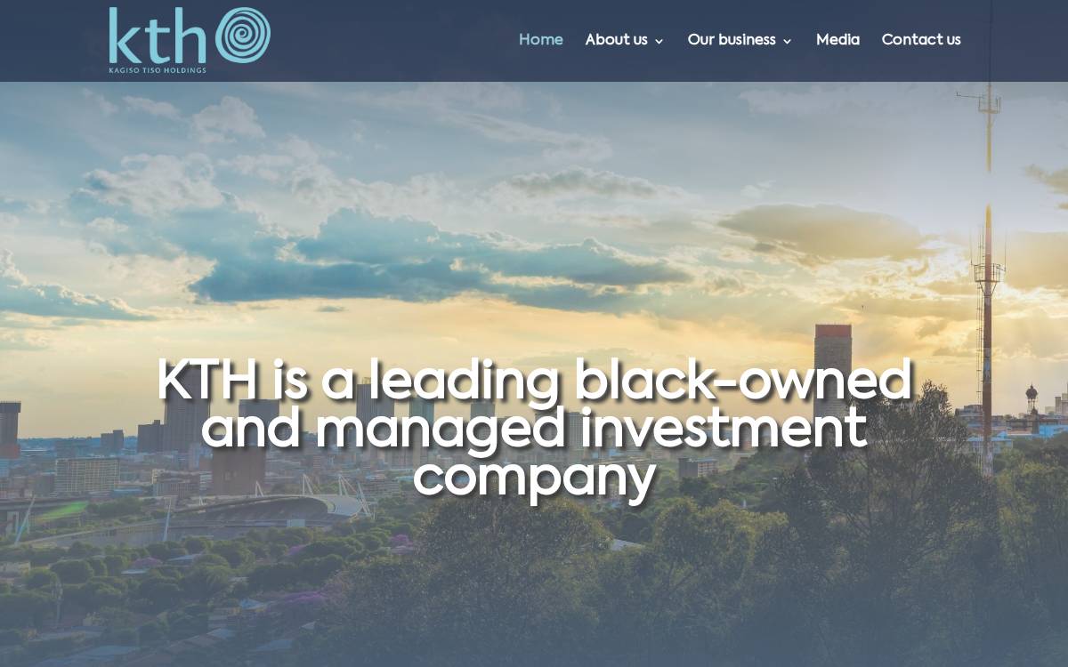 Kagiso Tiso website preview