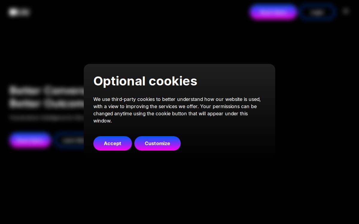 Kai Conversations website preview