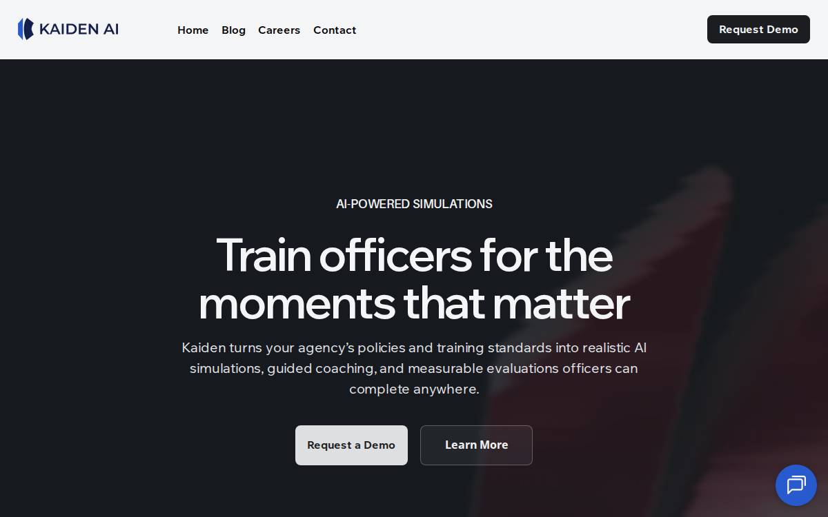 Kaiden website preview