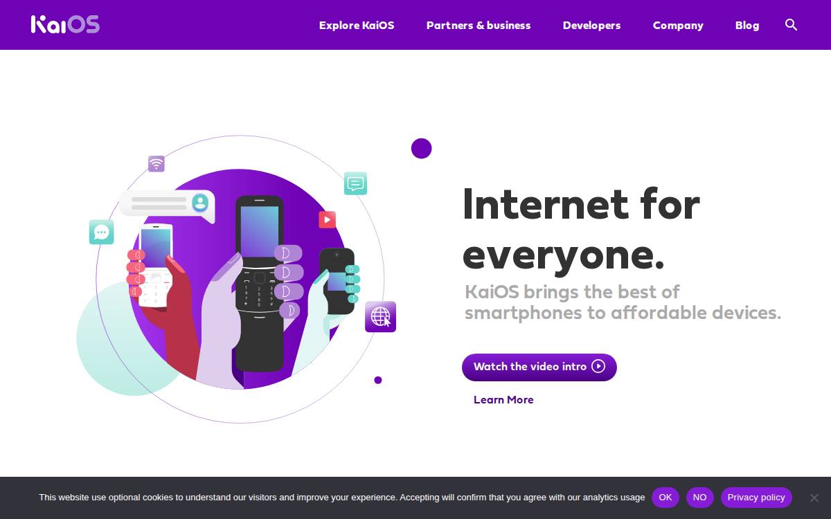 Kaiostech website preview
