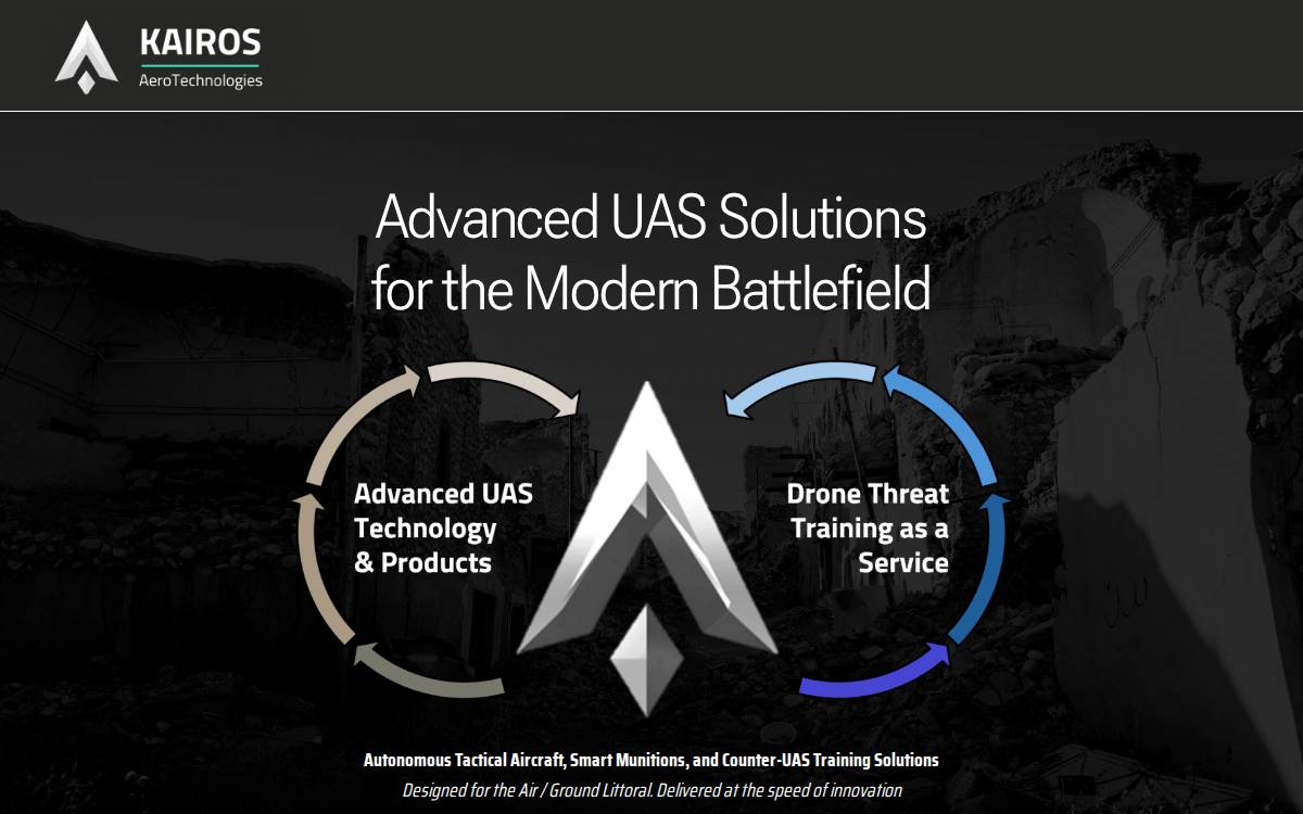 Kairos AeroTechnologies website preview