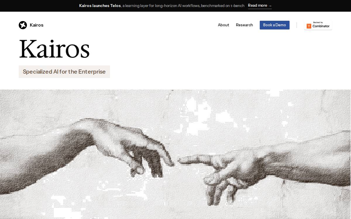 Kairos website preview