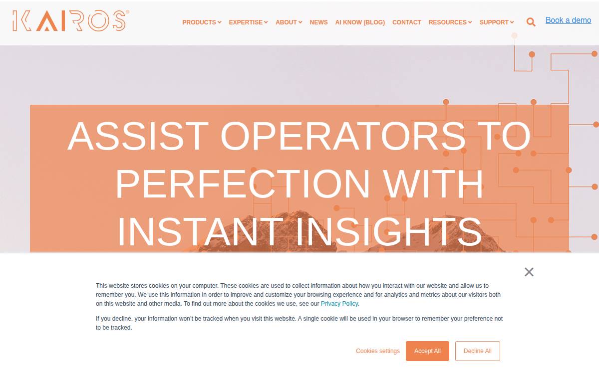Kairostech website preview