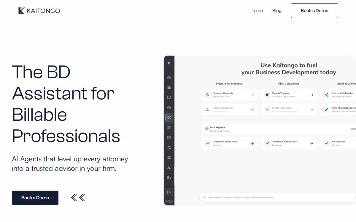 Kaitongo website preview