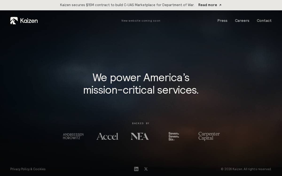 Kaizen Labs website preview