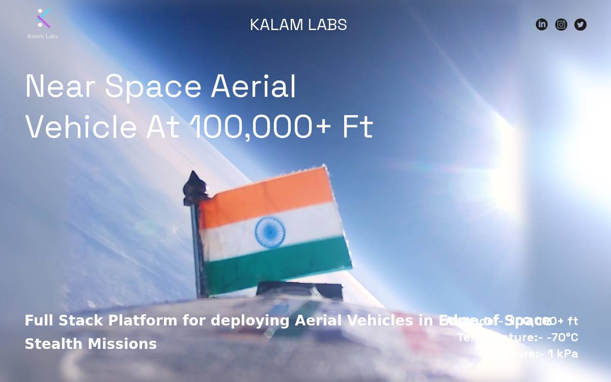 Kalam Labs website preview