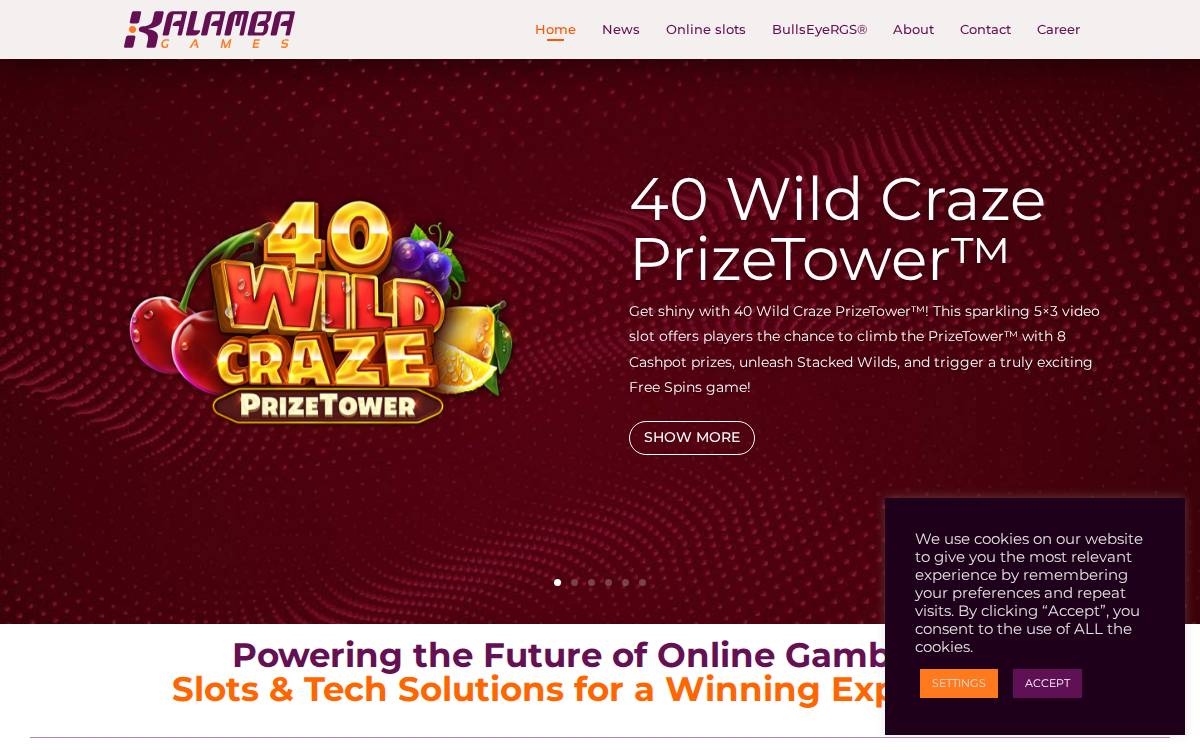 Kalamba website preview