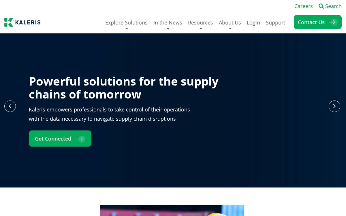 Kaleris website preview