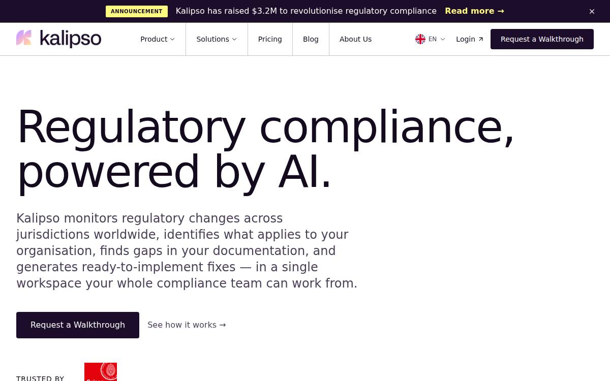 Kalipso website preview