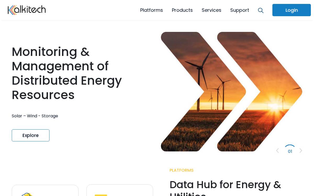Kalkitech website preview