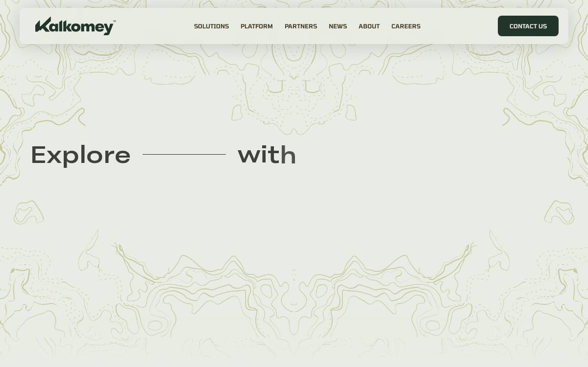 Kalkomey website preview