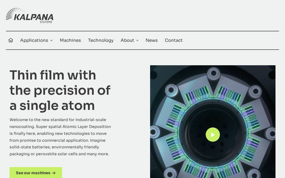 Kalpana website preview