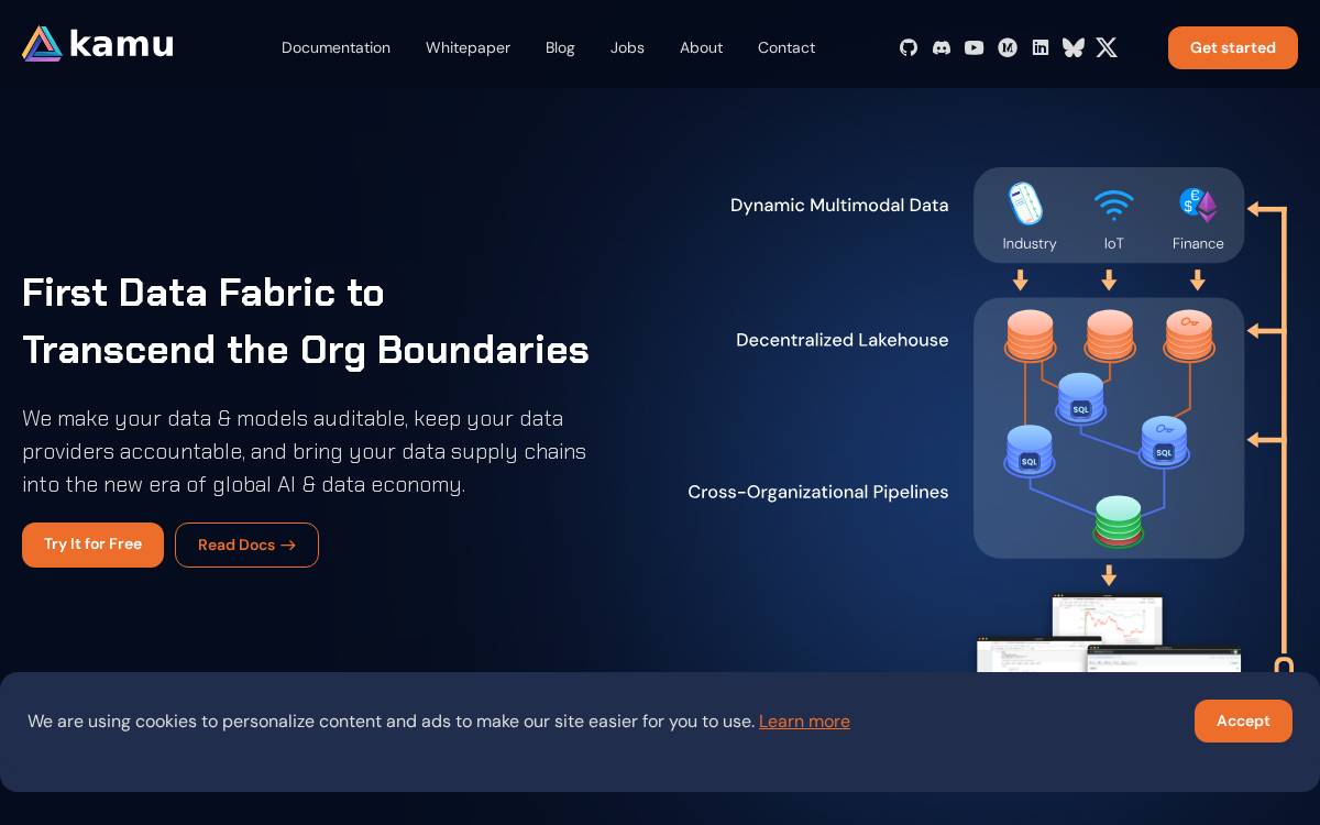 Kamu website preview