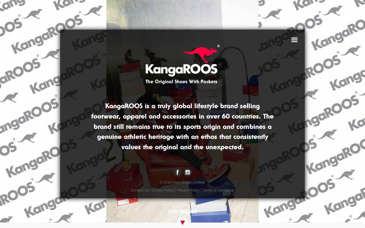 KangaROOS website preview