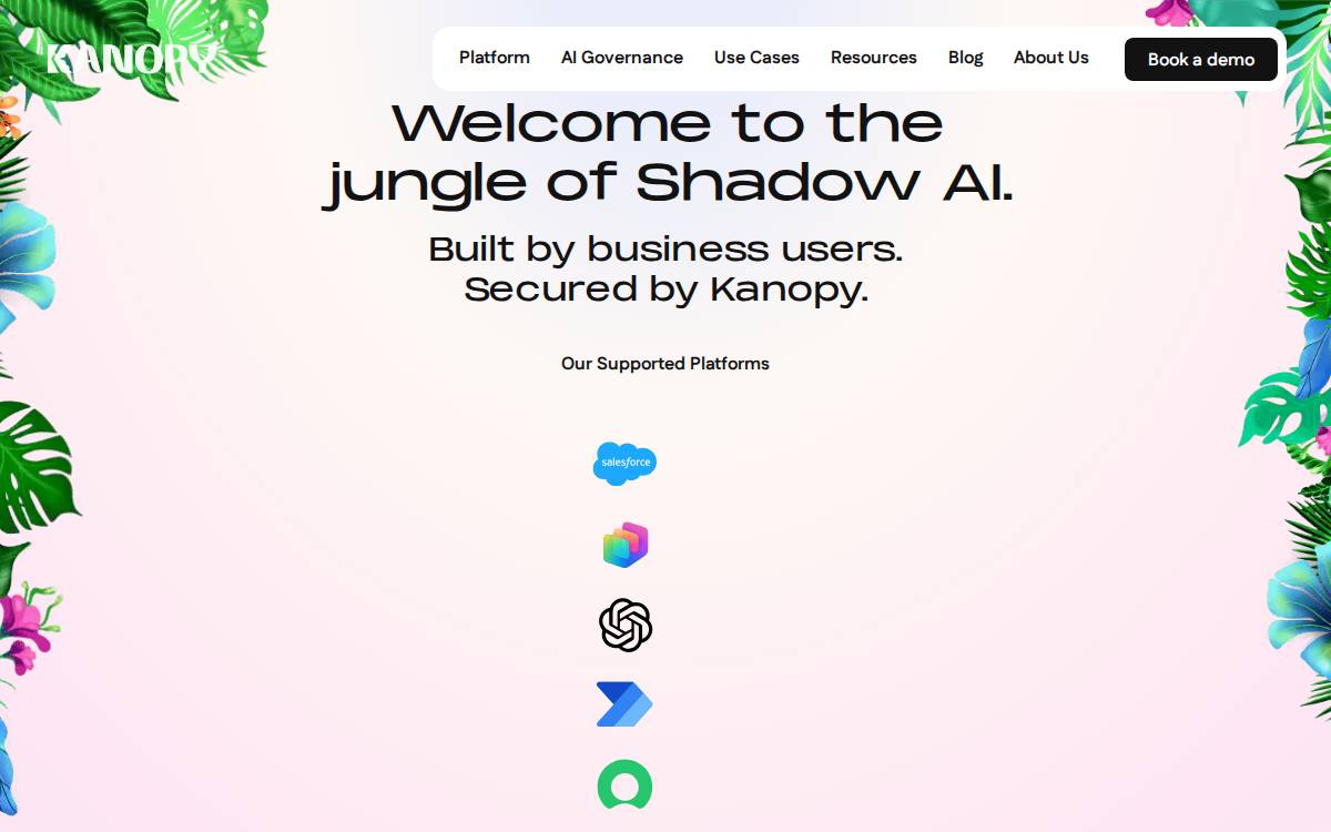 Kanopy Security website preview