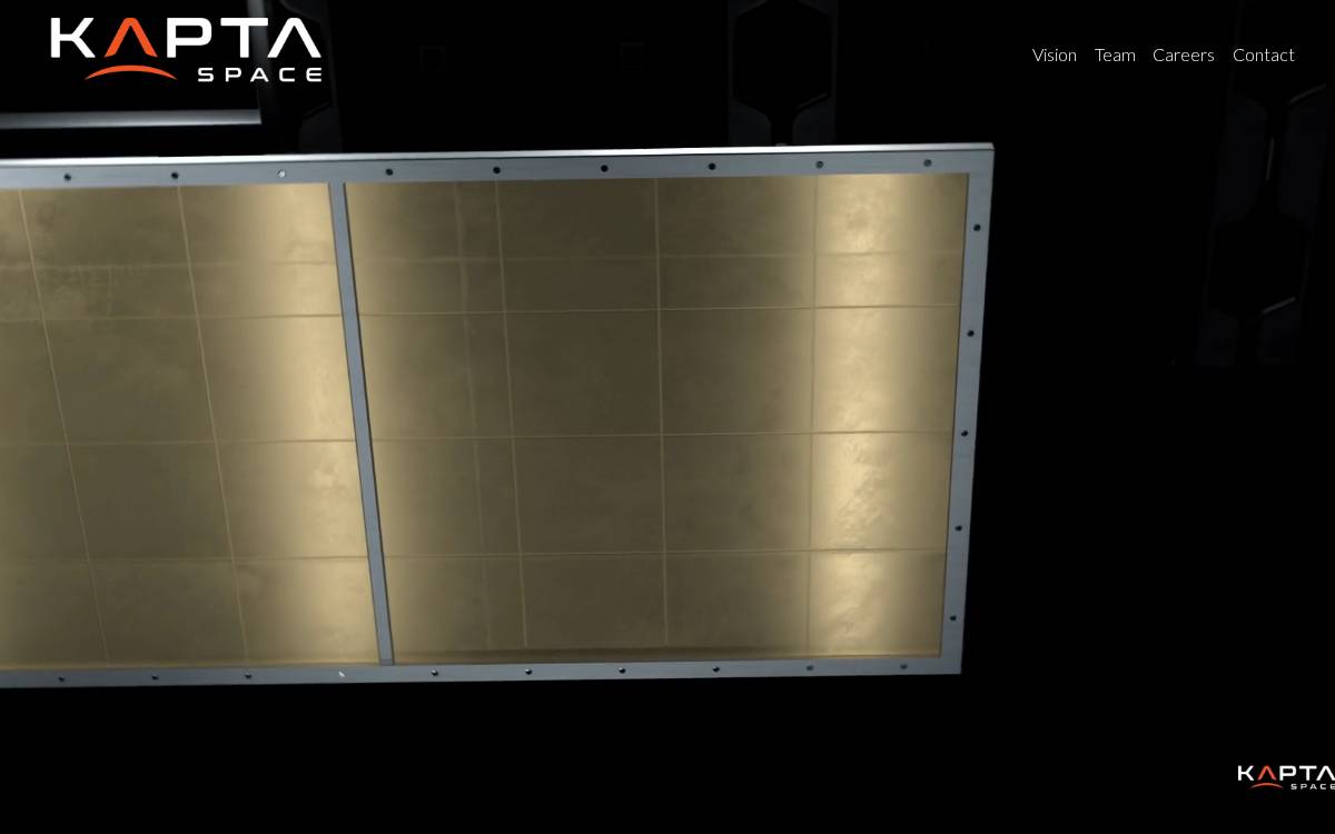 KAPTA SPACE website preview