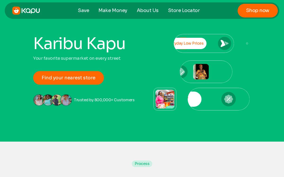 Kapuafrica website preview