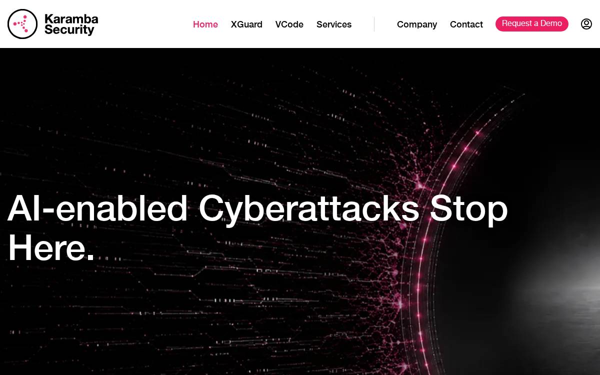 Karamba Security website preview