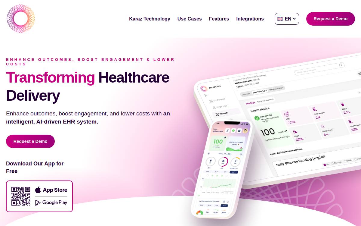 Karaz Platform website preview