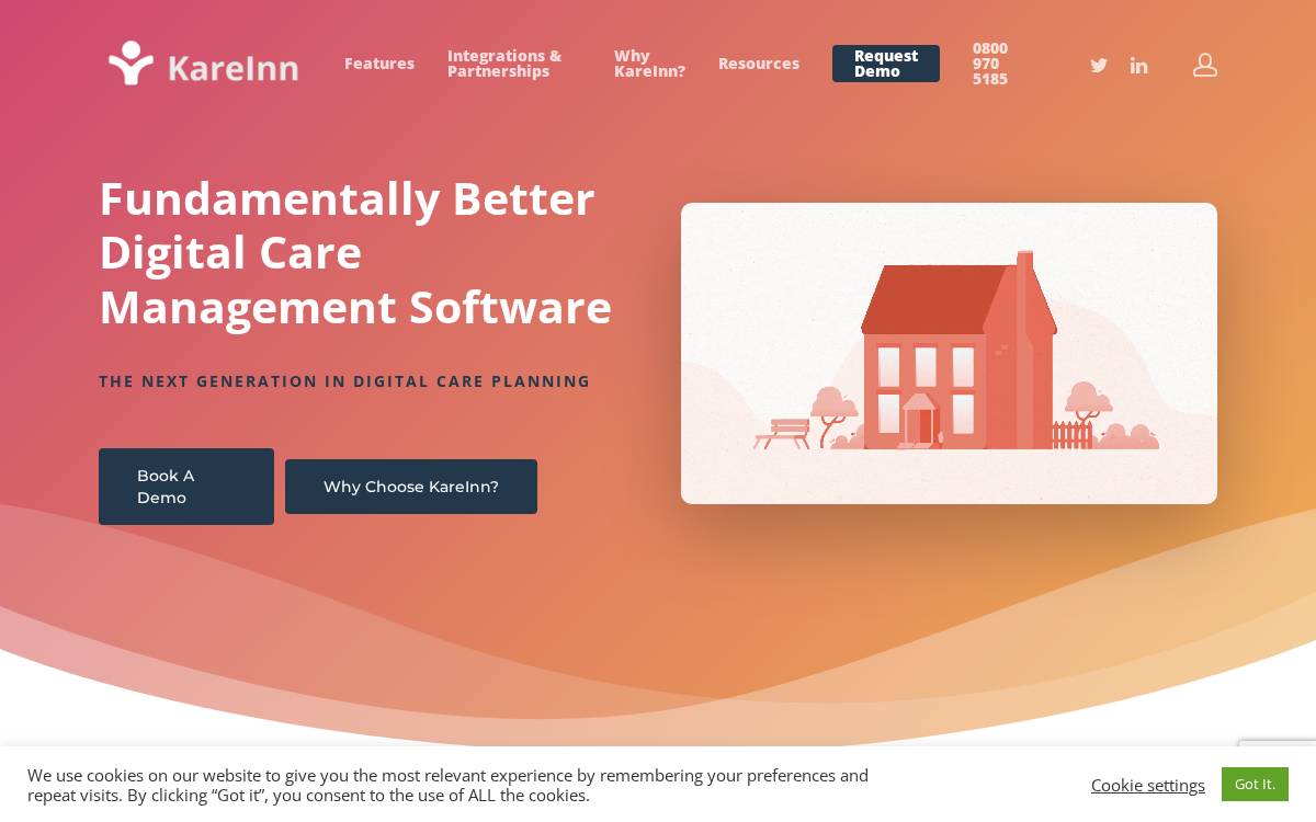 Kareinn website preview