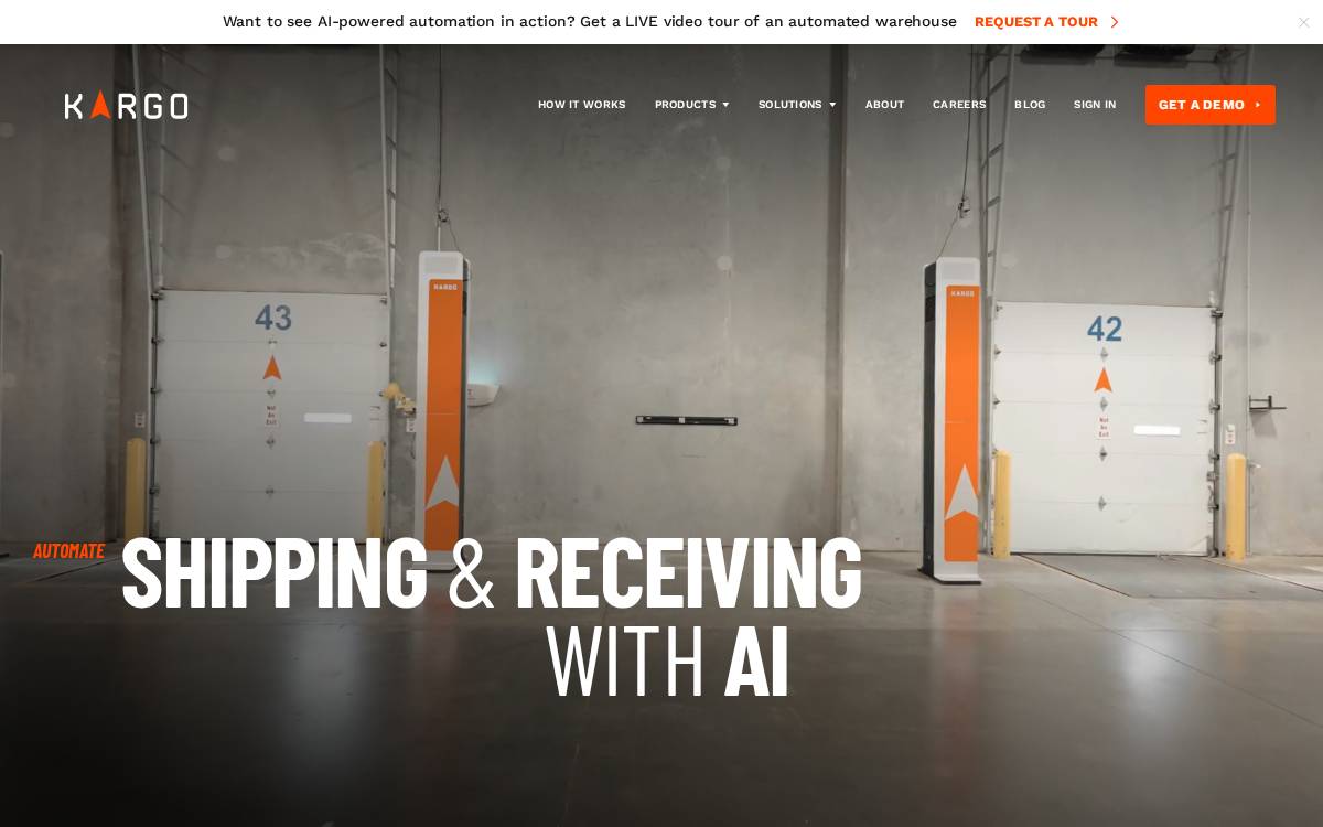 Kargo website preview