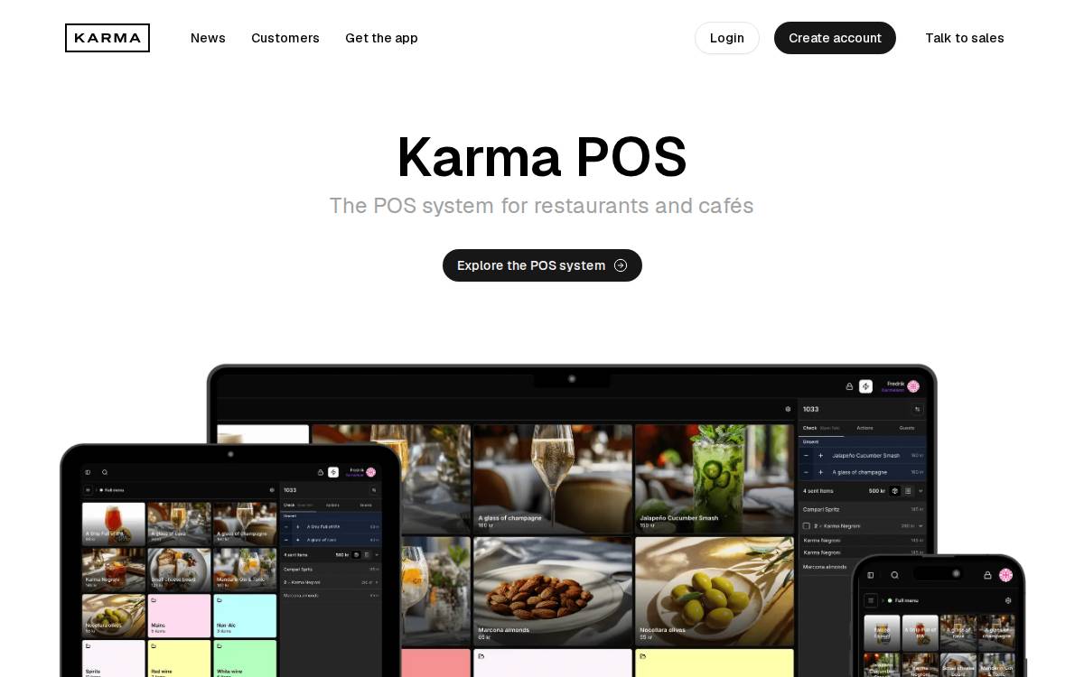 Karma website preview