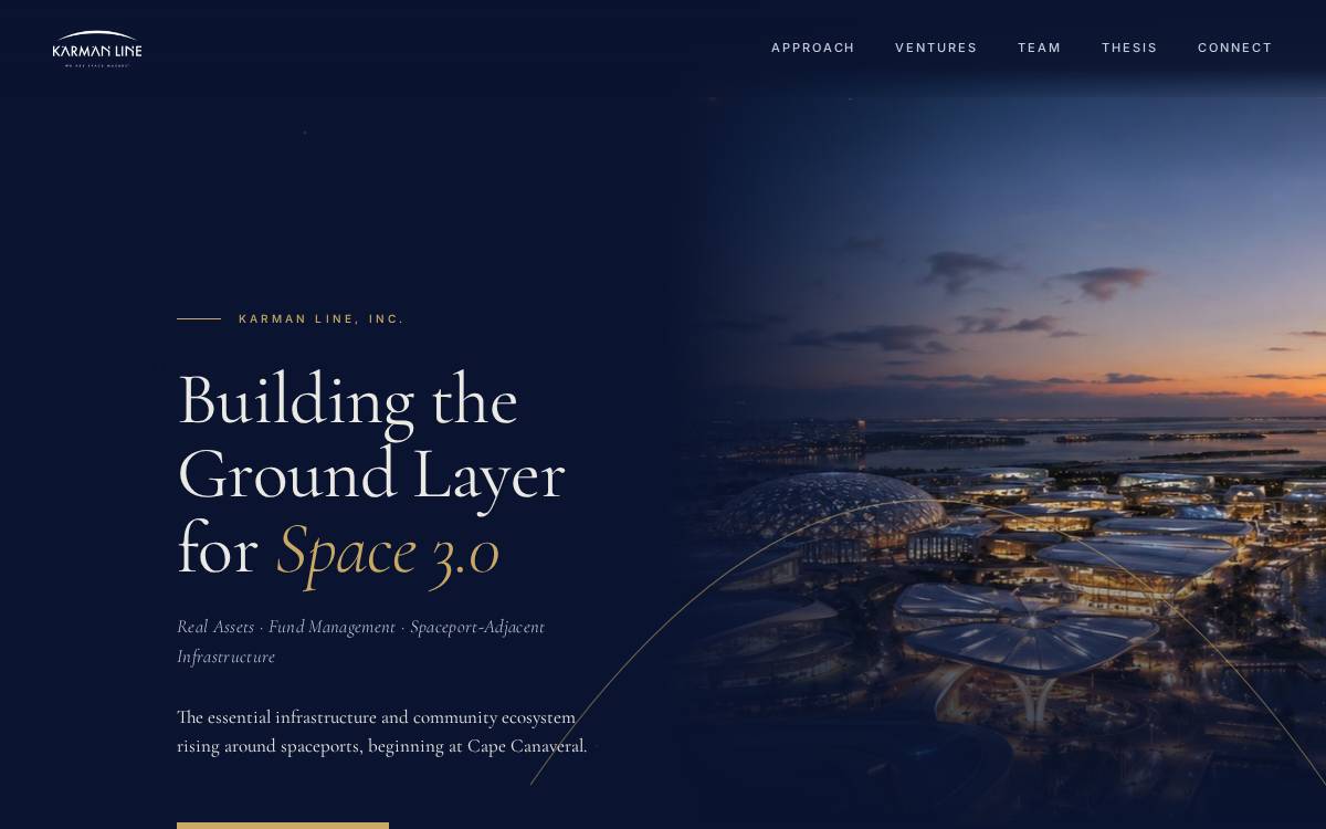 Karman Line website preview