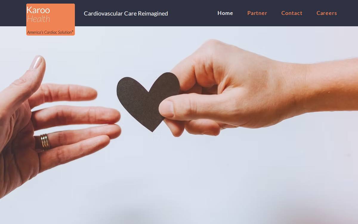 Karoo Health website preview