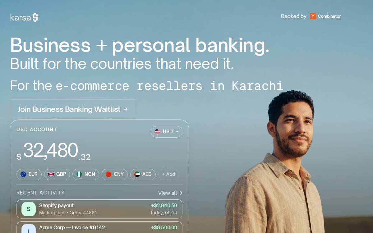 Karsa website preview