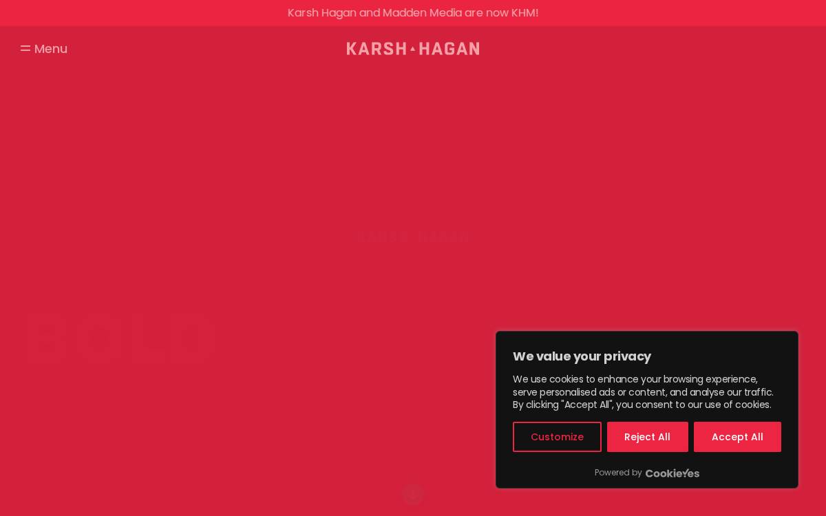 Karsh Hagan website preview