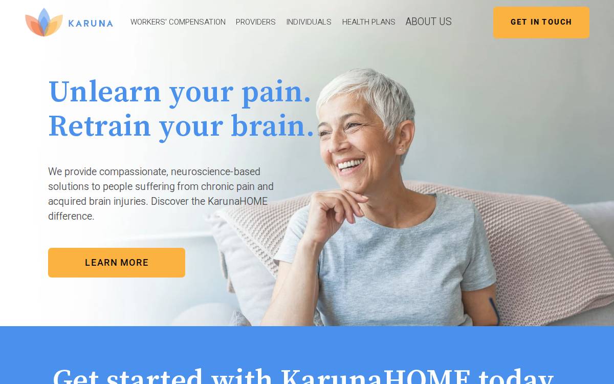 Karuna Labs website preview