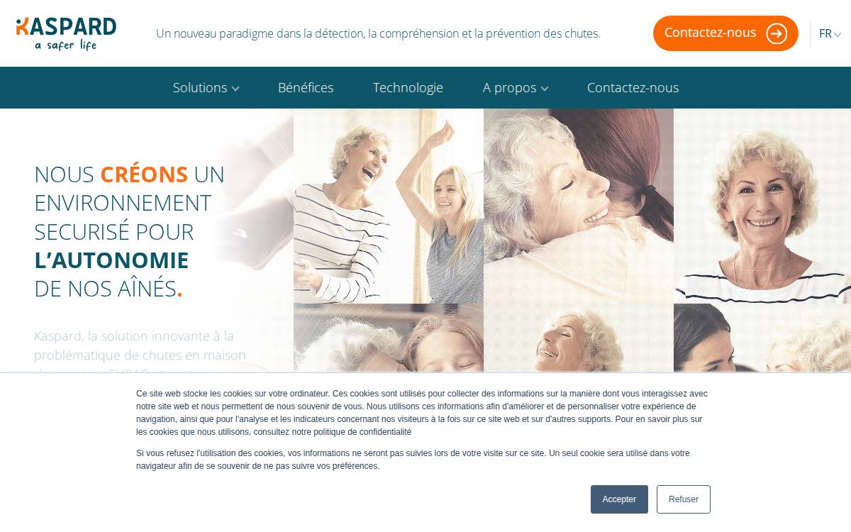Kaspard website preview
