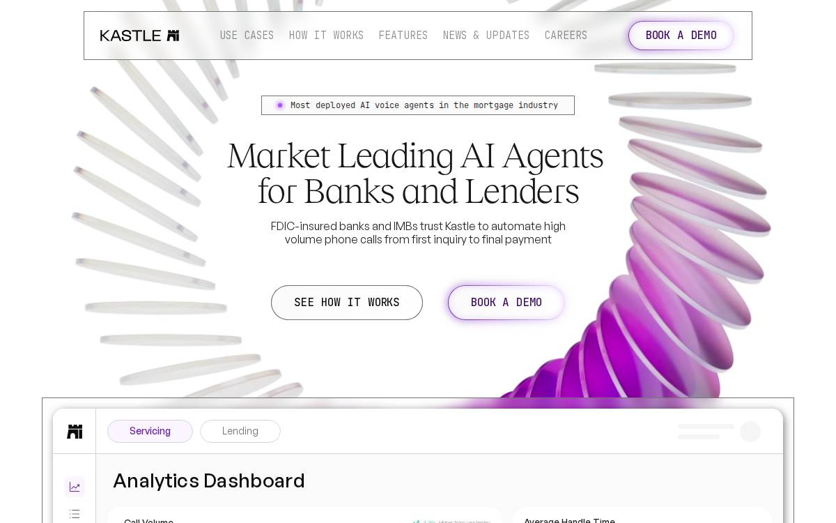 Kastle website preview