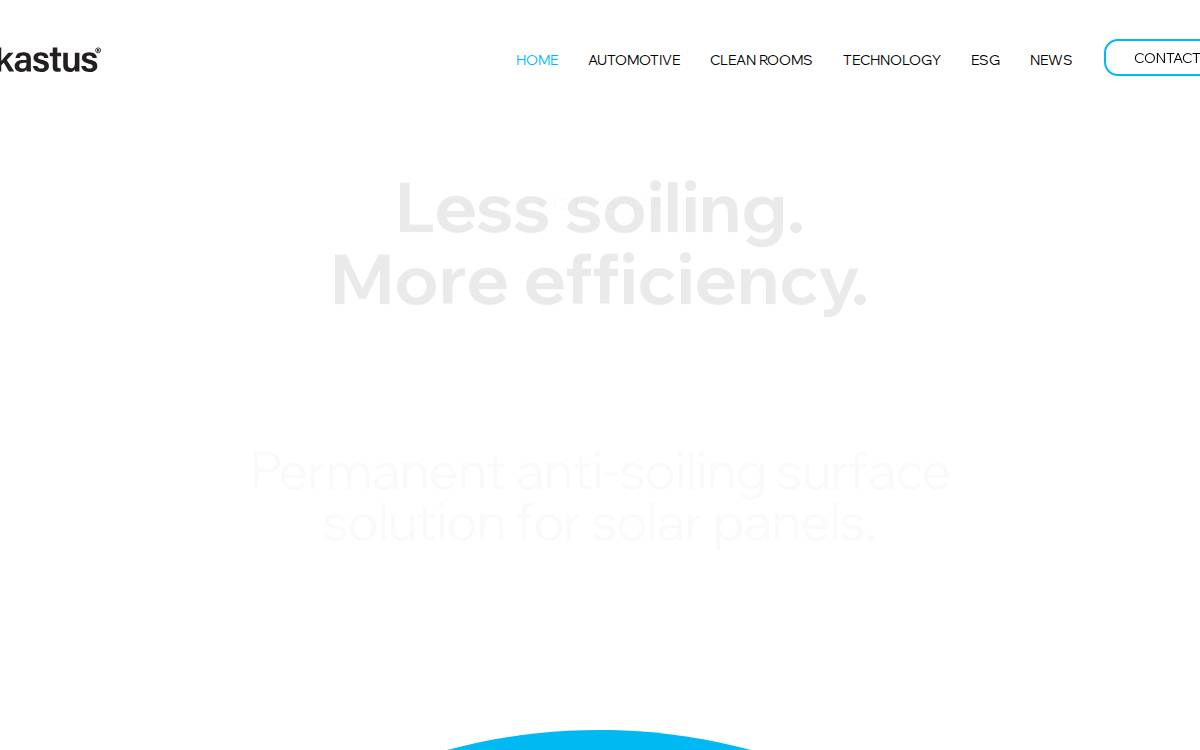 Kastus website preview