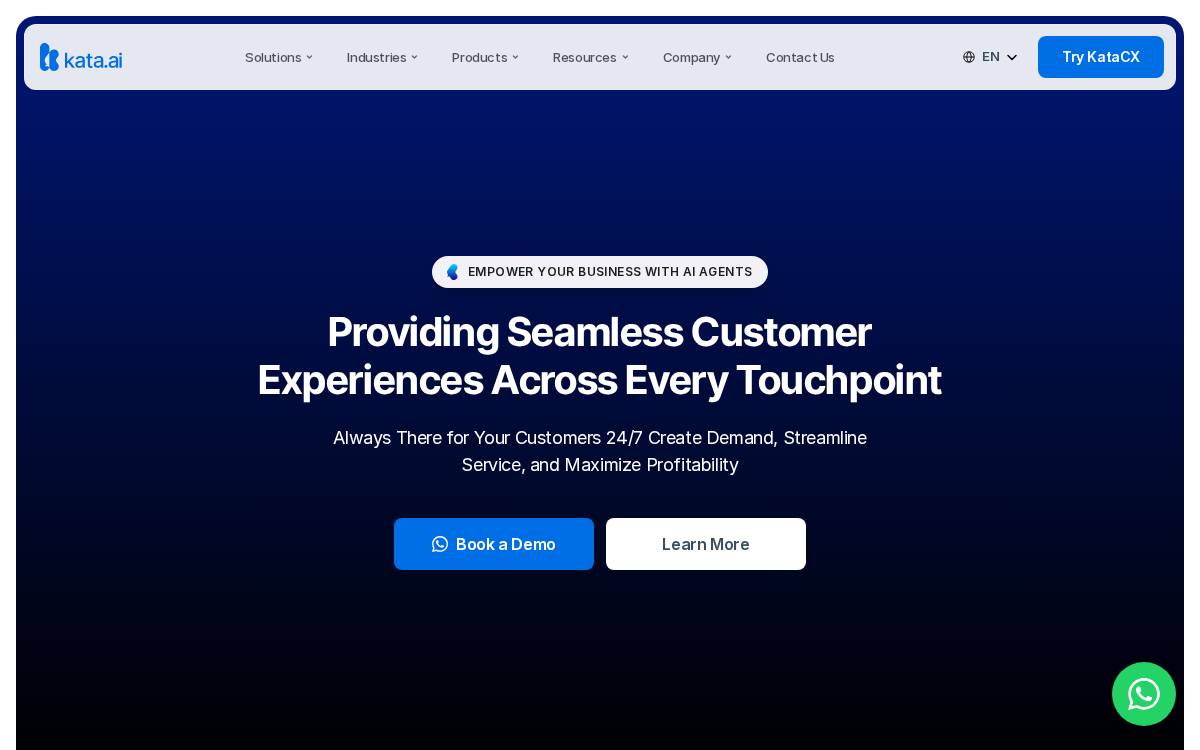 Kata website preview