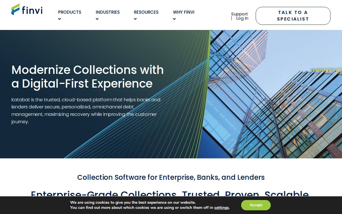 Katabat website preview