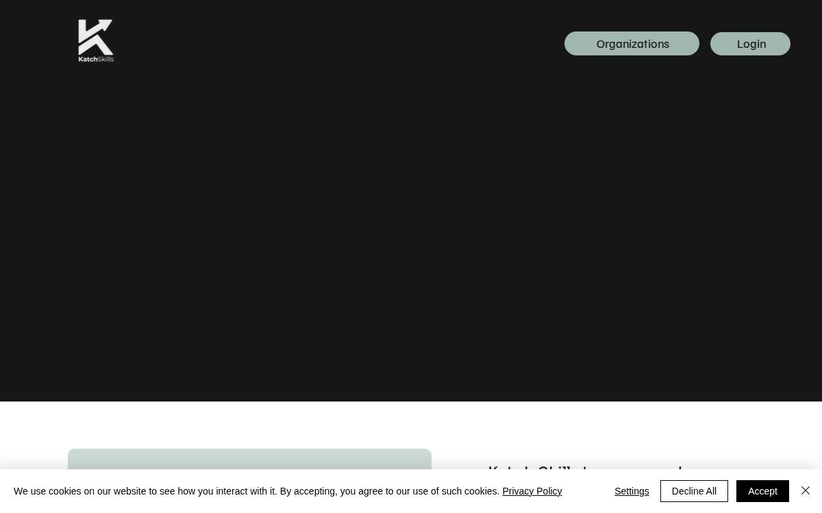 KatchSkills website preview