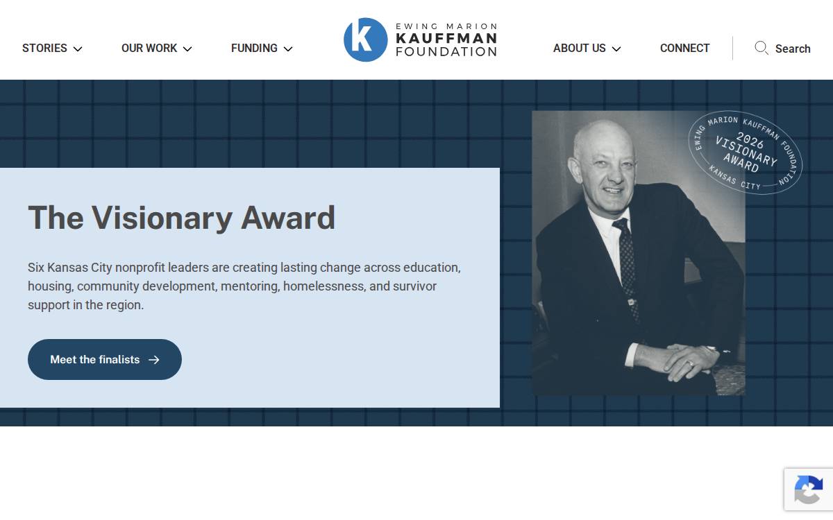 Kauffman website preview