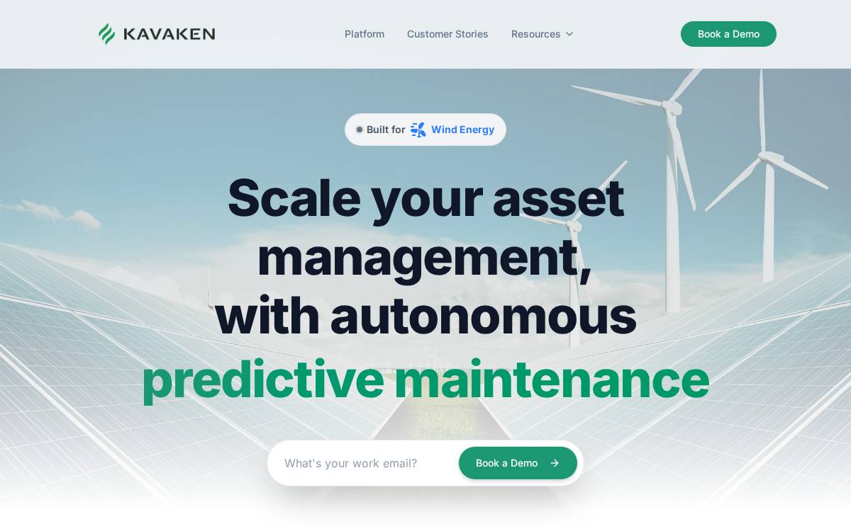 Kavaken website preview